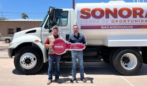 MUNICIPIO RECIBE PIPA PARA TRANSPORTE DE AGUA